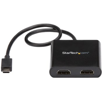 MSTCDP122HD USB-C - 2x HDMI 変換アダプター/4K30Hz/デュアルモニター