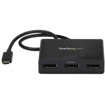 USB-C - 3x DisplayPort 1.2変換アダプター/1080p 30Hz/Windowsのみ/トリプルモニター/MSTハブ/ディスプレイアダプタ StarTech.com