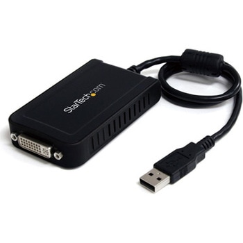 USB 2．0 - DVIディスプレイ変換アダプタ USB 2．0 A(オス) - DVI-I(メス) 1920x1200 StarTech.com