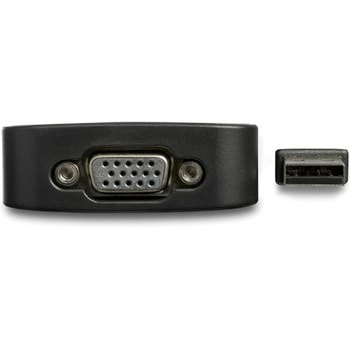 USB 2.0 - VGA変換アダプター/1920x1200(1080p)/マルチモニター対応/USB Type-A接続/Windowsのみ/ブラック/USB - VGA モニター 変換コネクター/ディスプレイ コンバーター StarTech.com