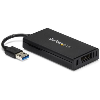 USB 3．0 - DisplayPortディスプレイ変換アダプタ USB 3．0(オス) - DP(メス) 4K対応 DisplayLink認定  StarTech.com USBアダプタ 【通販モノタロウ】 USB32DP4K