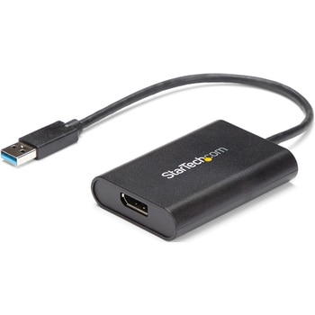 USB 3.0 - DisplayPort変換アダプター/4K30Hz/マルチモニター対応/USB Type-A接続/Windowsのみ/ブラック/USB - DP モニター 変換コネクター/ディスプレイ コンバーター StarTech.com