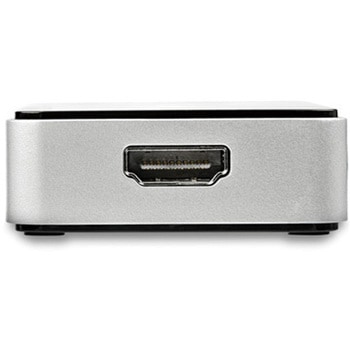 マルチポートアダプター/USB 3.0接続/シングルモニター/1080p HDMI/1x USB-A/16cm ケーブル一体型/Windows/ブラック & シルバー/USB 3.0 ドッキングステーション/多機能 ハブ StarTech.com