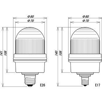 LED表示灯サン・エミッターLH LH-100-L 太陽技研