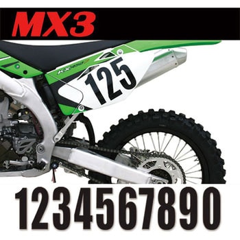 STDナンバー MX3  "0" MOTION