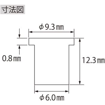 NAD435M エビ ナット Dタイプ アルミ製 1箱(1000本) ロブスター