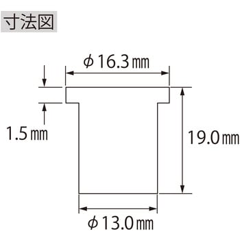 エビ ナット Dタイプ スチール製 ロブスター(ロブテックス)
