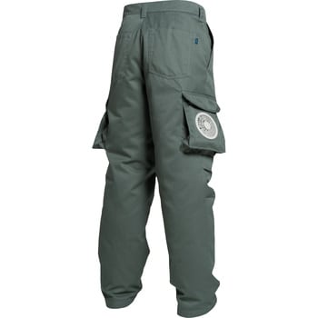 MIDIAN 空調作業服 空調パンツ ファン セット 作業着 ズボン