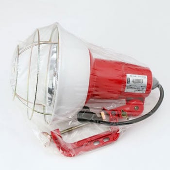 屋外用作業灯 リフレクターランプ(バイス付) ハタヤリミテッド