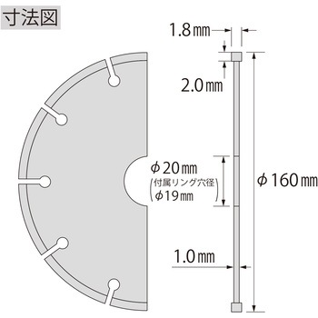 電着ダイヤモンドホイール ロブスター(ロブテックス)