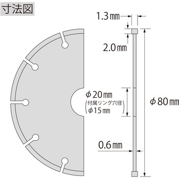 電着ダイヤモンドホイール ロブスター(ロブテックス)