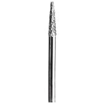 超硬バー(シャンク径3mm) (テーパー型)(ロングシャンク：100mm)オール超硬(Wカット) スーパーツール