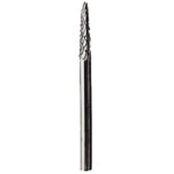 超硬バー(シャンク径3mm) (テーパー型)(ロングシャンク：75mm)オール超硬(Wカット) スーパーツール
