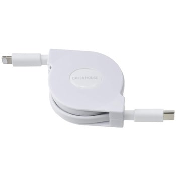 GH-ALTCMA100-WH USB Type-C to Lightning莮 f[^]P[u O[nEX Ή zCgF   GH-ALTCMA100-WH 39476799