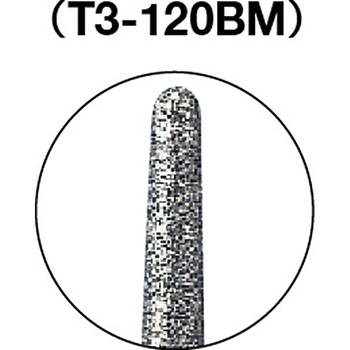 CBNバー (シャンク3mm) TRUSCO
