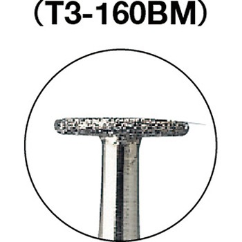 CBNバー (シャンク3mm) TRUSCO
