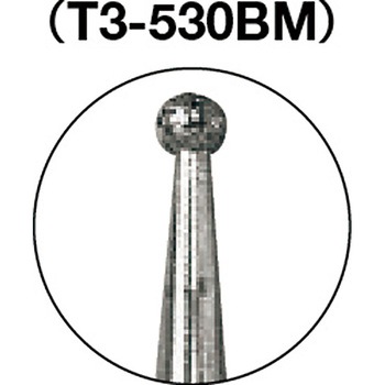 CBNバー (シャンク3mm) TRUSCO