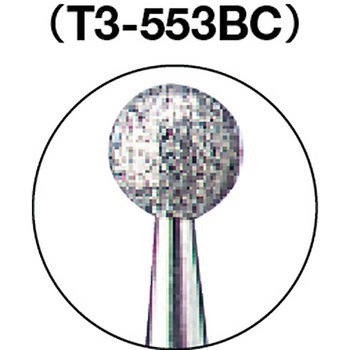 CBNバー (シャンク3mm) TRUSCO