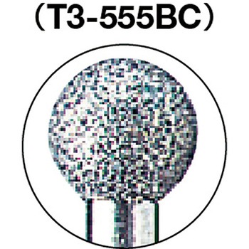 CBNバー (シャンク3mm) TRUSCO