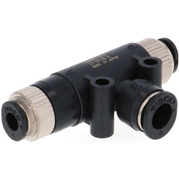 真空発生器 管形ユニオンストレート 集中排気タイプ PISCO(ピスコ)