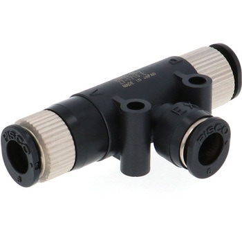 真空発生器 管形ユニオンストレート 集中排気タイプ PISCO(ピスコ)