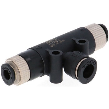 真空発生器 管形ユニオンストレート 集中排気タイプ PISCO(ピスコ)