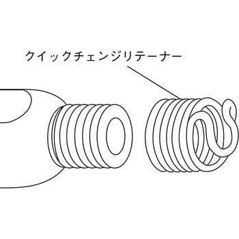 エアーハンマー用クイックチェンジリテーナー エス・ピー・エアー
