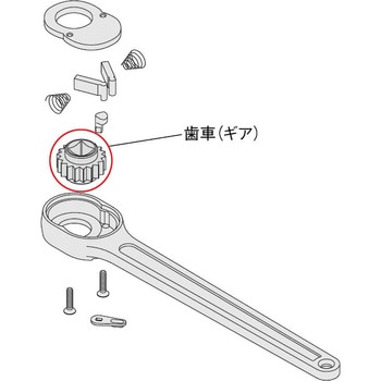 371B 歯車(ギヤ) TONE トネ (前田金属工業)