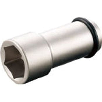 インパクト用ロングソケット(無電解ニッケルメッキ) TONE トネ (前田金属工業)