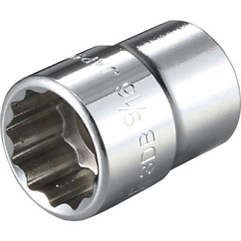 ソケット(12角) 吋目 TONE トネ (前田金属工業)