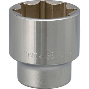 4E-36 ソケット(8角) 1個 トネ TONE (前田金属工業) 【通販サイト