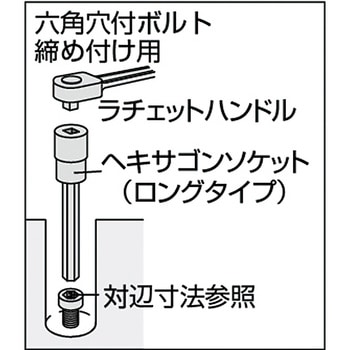 ロングヘキサゴンソケット TONE トネ (前田金属工業)