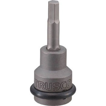 インパクト用ヘックスビットソケット(差込角9．5) TRUSCO