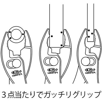 グリッププライヤー ロブスター(ロブテックス)