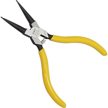 スナップリングプライヤ穴用直爪 トップ工業