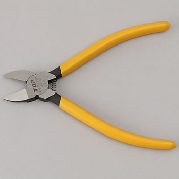 プラスチックニッパ(バネ付) 150mm トップ工業