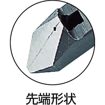 斜ニッパ 100mm トップ工業