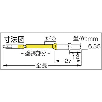 カラービット(段付・マグネット入り) ANEX