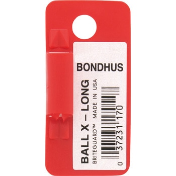 六角ボールポイント スタビー L-レンチ 黒染め BONDHUS