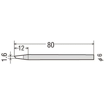 R-6BC 替こて先 1個 goot(太洋電機産業) 【通販モノタロウ】