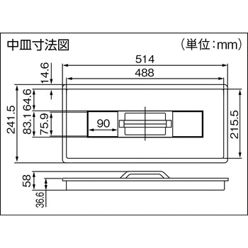 TTB800 プロツールボックス TRUSCO 外寸(幅×奥行×高さ)556×278×270mm