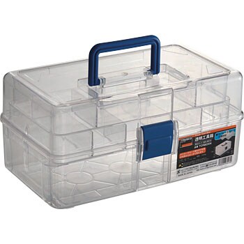 clear plastic tool box