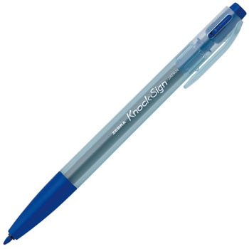 WYSS30-BL サインペン ノックサイン 1本 ゼブラ 【通販モノタロウ】