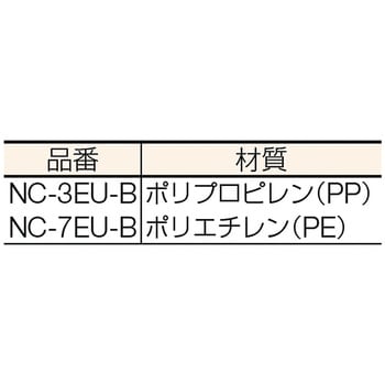 NC-7EU-B ニードルキャップ(ノーマルタイプ) 1パック(50本) 武蔵エンジニアリング 【通販モノタロウ】