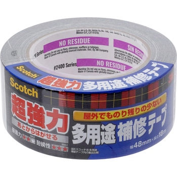 DUCT-NR18 スコッチ 超強力多用途補修テープ スリーエム(3M) ダークグレー色 幅48mm長さ18m DUCT-NR18 -  【通販モノタロウ】