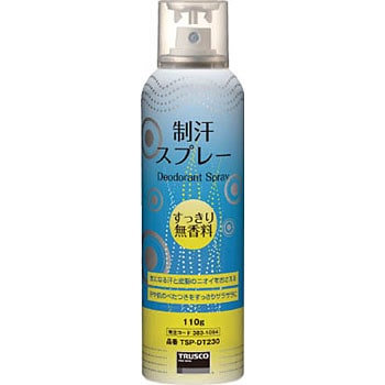 TSPDT110 制汗スプレー 1本(110g) TRUSCO 【通販モノタロウ】