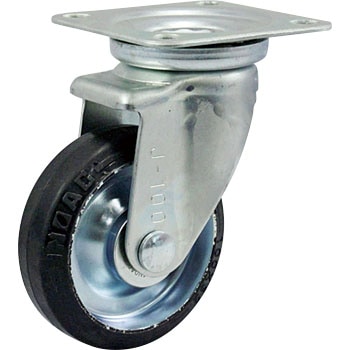 G 100wj プレス製ゴムキャスター 自在式 1個 イノアック 通販サイトmonotaro