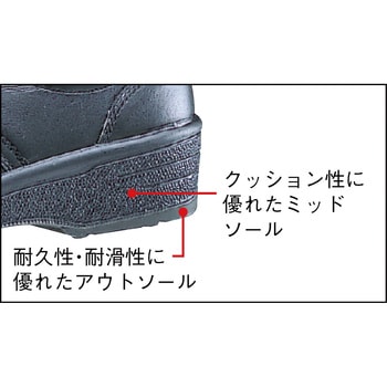 WK310L23.5 安全靴 (紳士靴タイプ) WK310L 1足 ミドリ安全 【通販