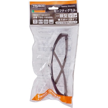 一眼型安全メガネ TRUSCO