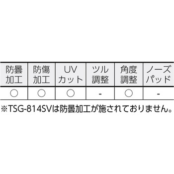 二眼型セーフティグラス ゴーグルタイプ TRUSCO